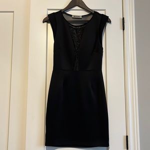 Little Black Dress with Plunge detail